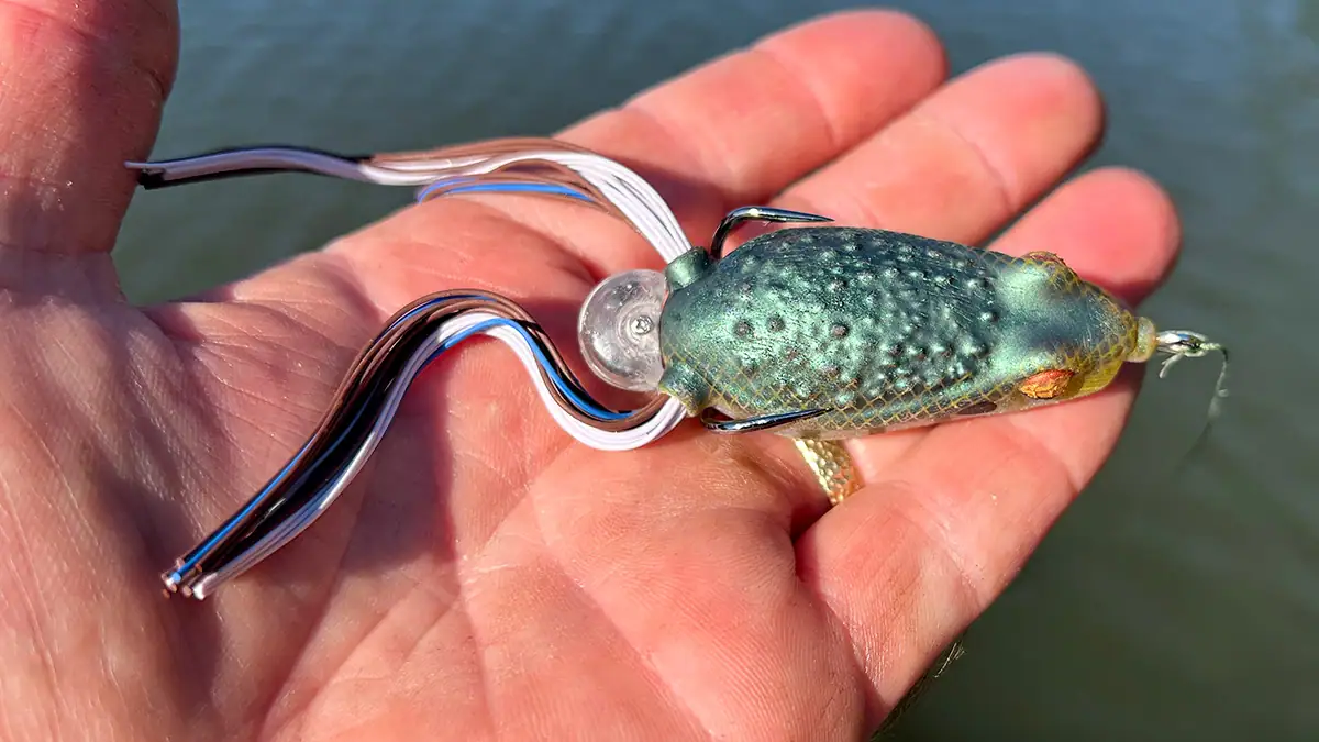 Hollow-Body Baits: The Fishlab Rattle Toad.