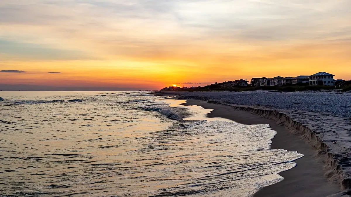 Gulf Shores Beach at Kiva Dunes.