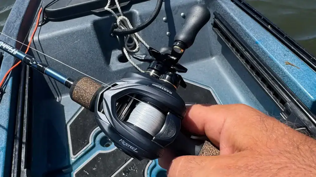 KastKing Kestrel Ultimate in hand