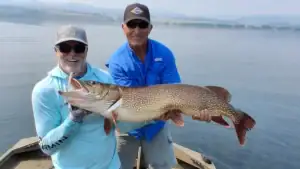 Monster 48-Inch, 35-Pound Class Northern Pike Caught And Released With Aid Of Hall Of Fame Fishermen 