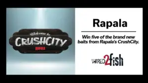 New Rapala CrushCity Baits Giveaway