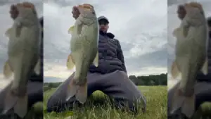 Pond Gives Up 8.5-Pound Largemouth Bass to Teenage Shoreline Angler