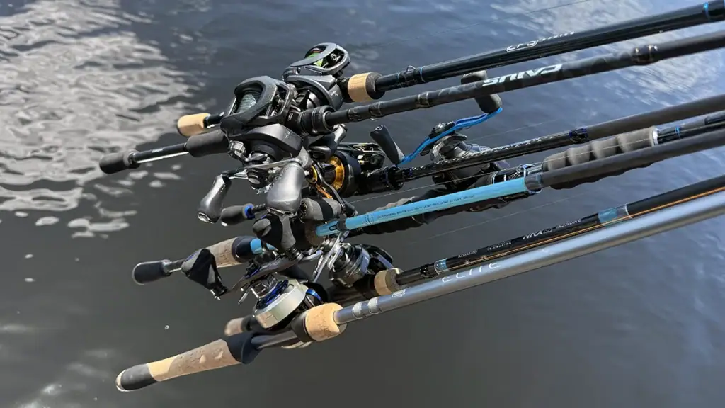 Baitcasters grouped together