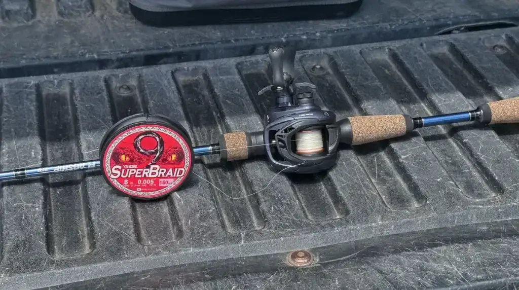 FishUSA BFS Rod, Ark Gravity, Yo Zuri Super 9