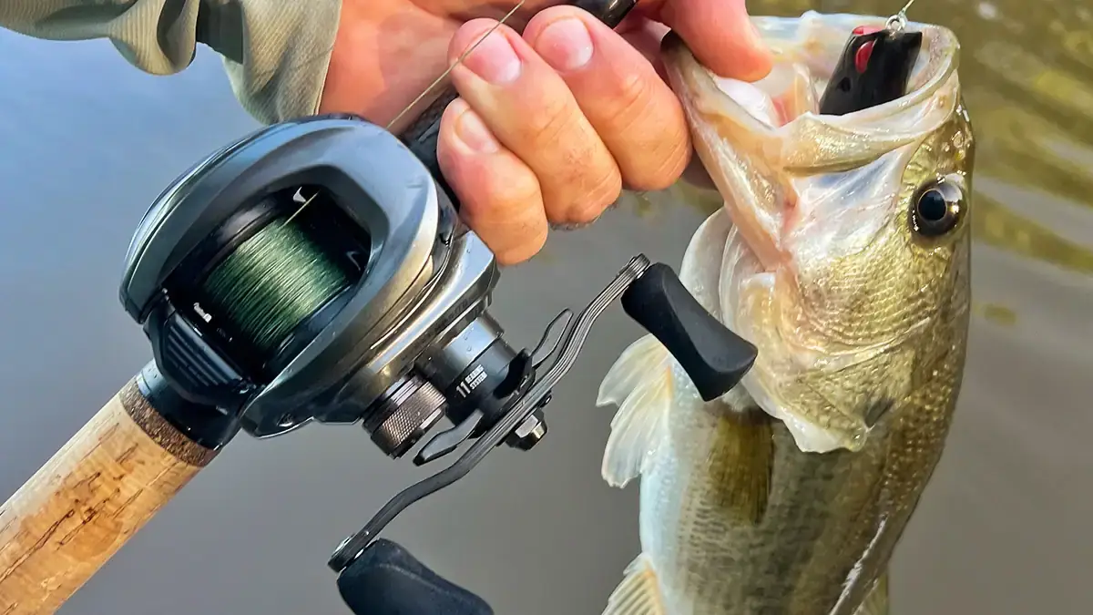 Lew’s HyperMag ITB 150 and the fish it helped catch.