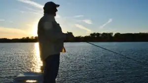 During the heat of summer, fishermen often look forward to dawn and dusk to fish the jumps — when packs of gamefish push the shad to the surface and go into a feeding frenzy.