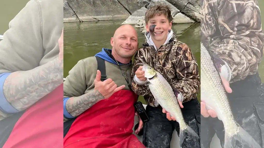 Talan Vrablic and Dad Raymond