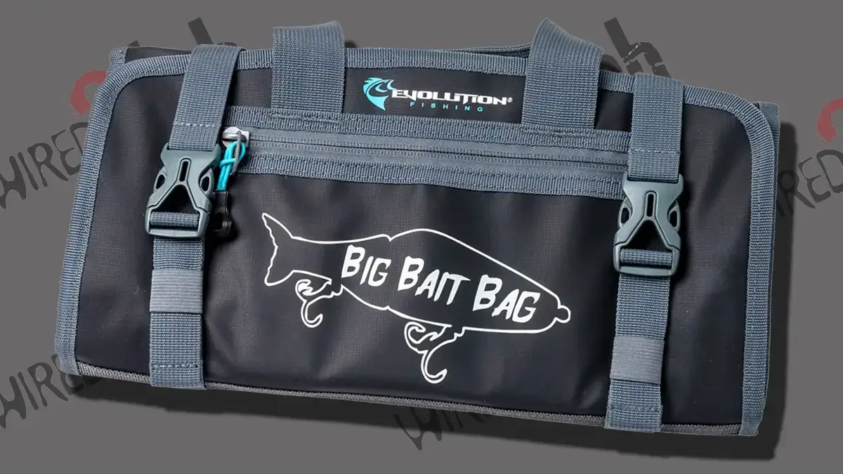 Deals for the Bass Pro Shops Labor Day Sale: the Evolution Fishing Big Bait Bag.