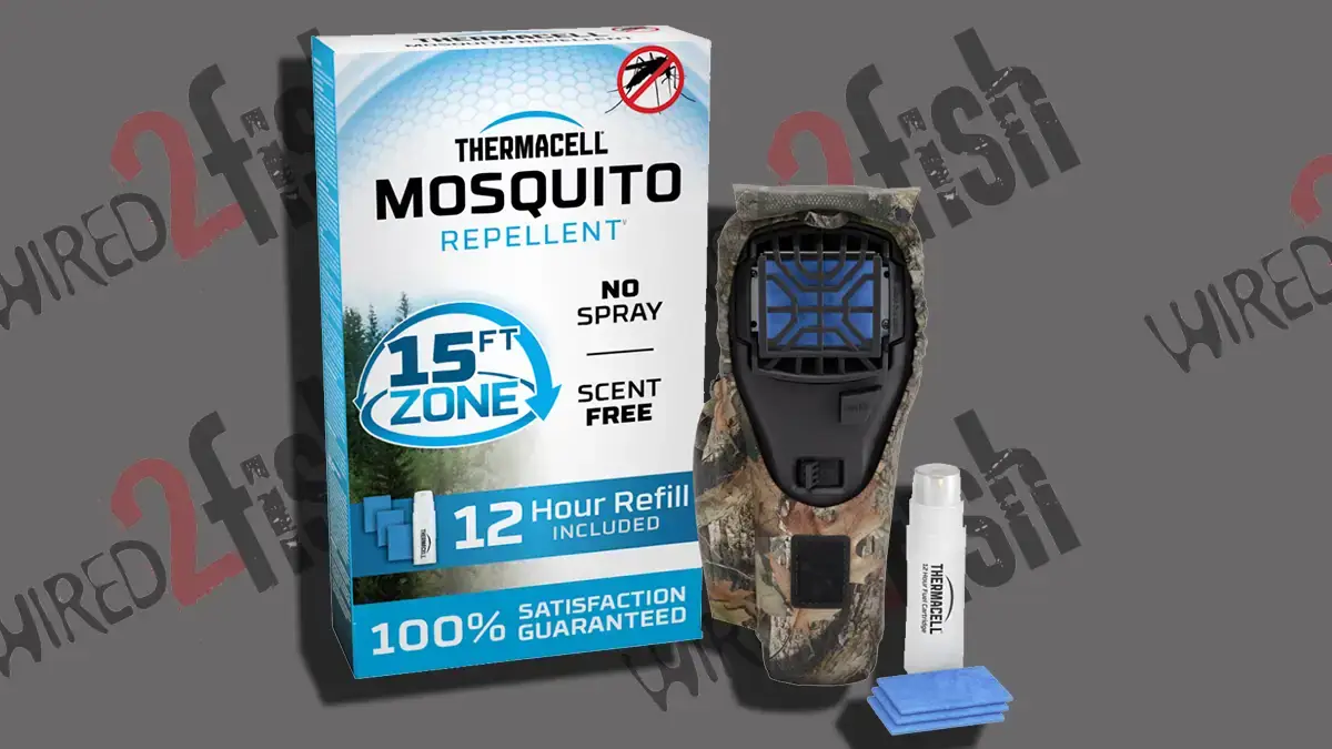Deals for the Bass Pro Shops Labor Day Sale: Thermacell MR300 Portable Mosquito Repeller with Holster.